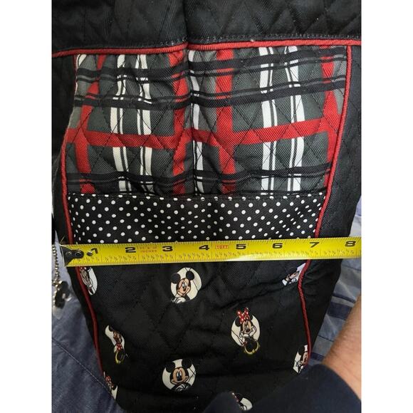 Bradford Exchange: Disney, Mickey & Minnie Love Story" Quilted Tote w/ Charm - Picture 14 of 14